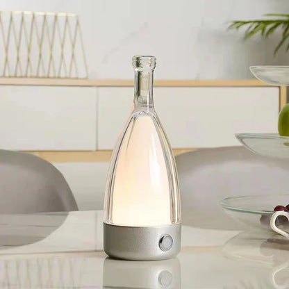 Stylish Table Wine Lamp - Adjustable LED Light
