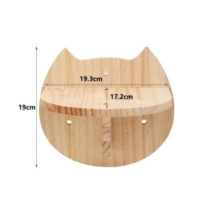 Cat Tower Shelf with Scratch Post