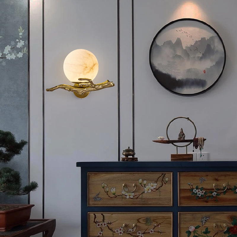 Luxury Marble Effect Wall Light