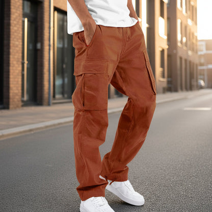 Relaxed Fit Cargo Pants for Men