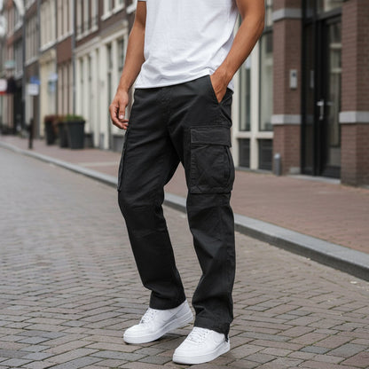 Relaxed Fit Cargo Pants for Men - Luxicro