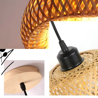 Elegant Braided Hanging Light