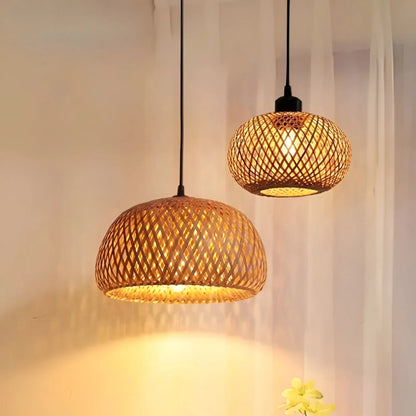 Elegant Braided Hanging Light
