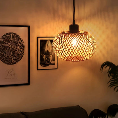 Elegant Braided Hanging Light