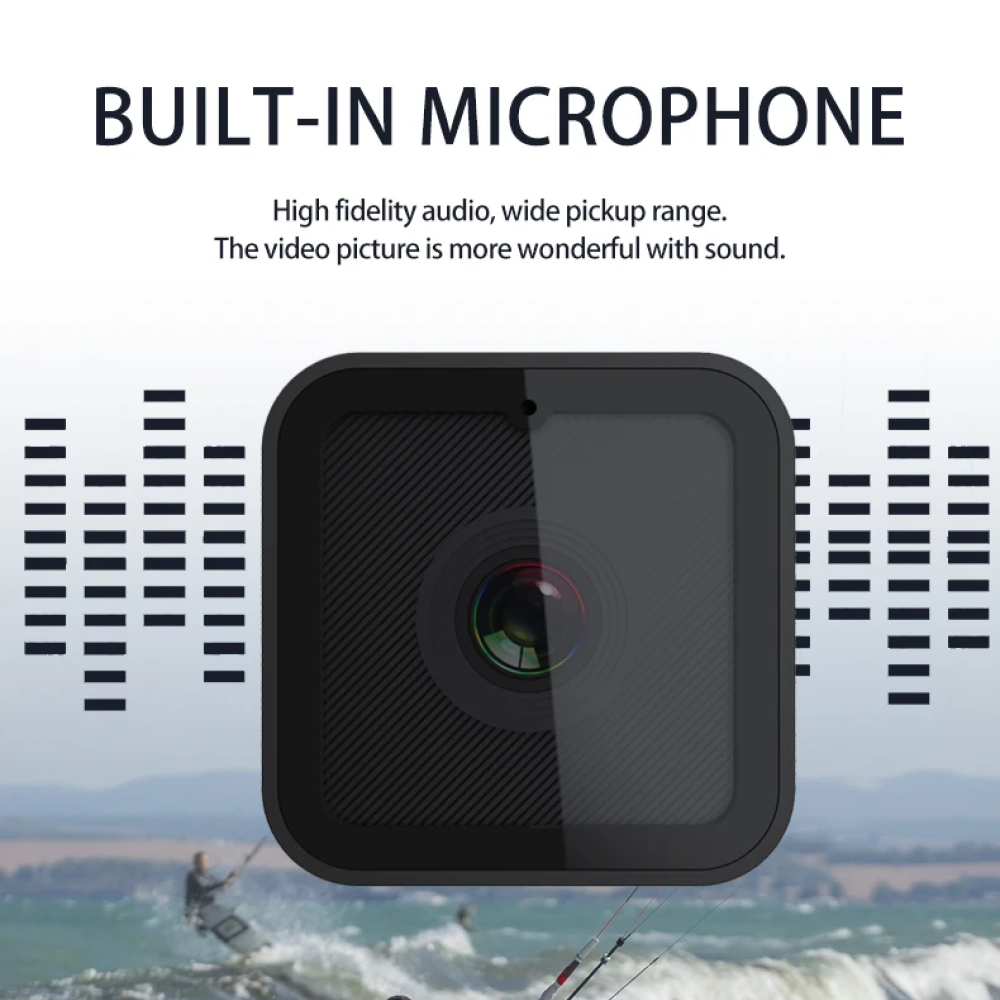 Tough Motorcycle Helmet Mount Action Camera