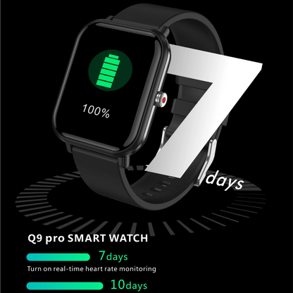 Accurate Waterproof Smartwatch Blood Pressure Tracker