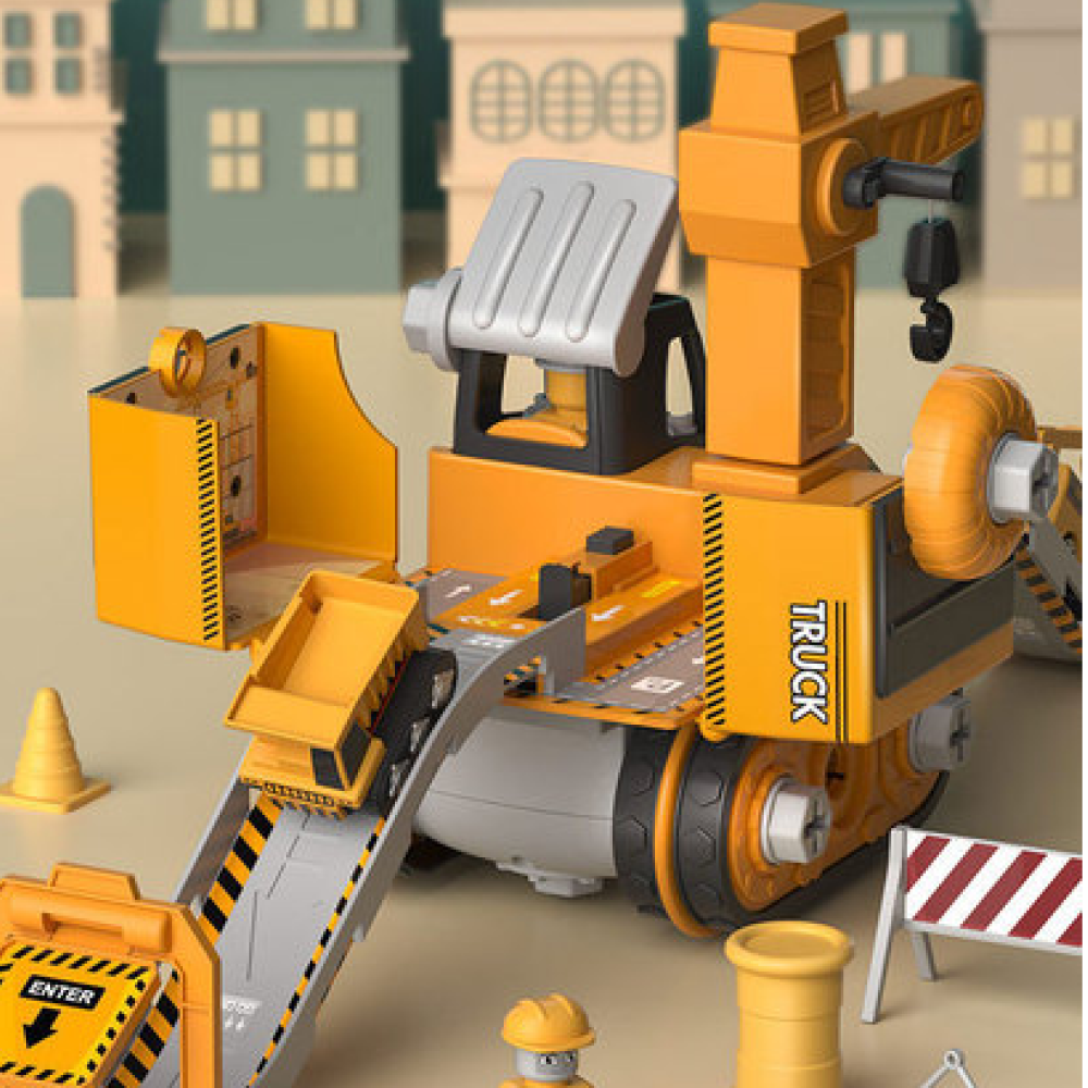 Fun Kids Building Set with Drill and Tools