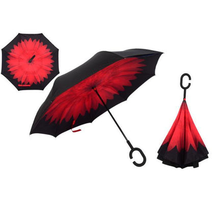 Waterproof Compact Folding Rain Umbrella