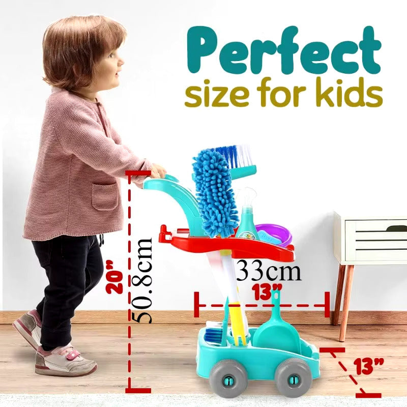 Kids Fun Cleaning Play Set Toy