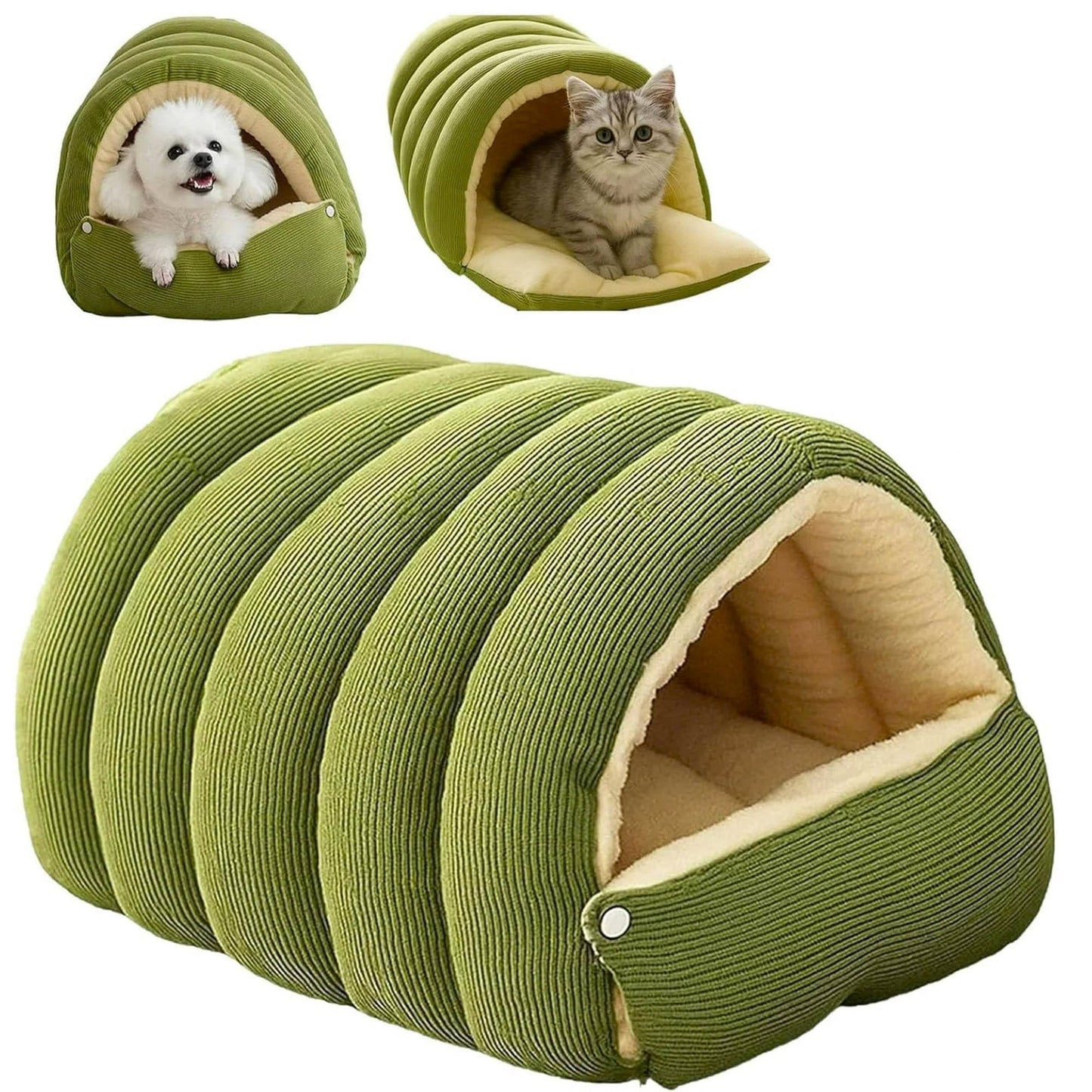 Machine Washable Fleece Cat Bed - Luxicro