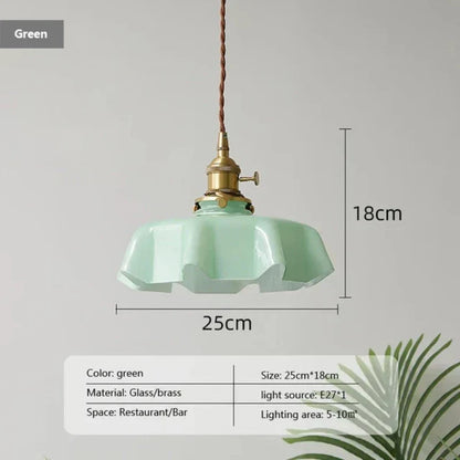 Elegant Brass Hanging Light Fixture