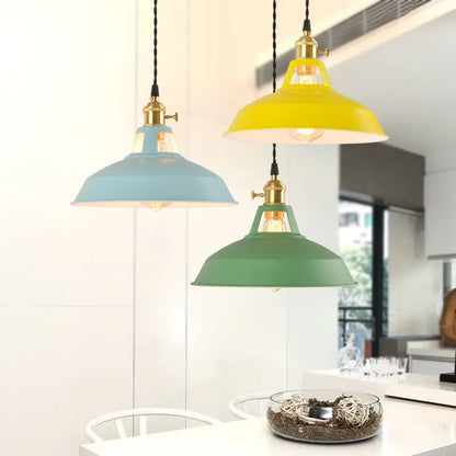 Retro Multicolor Pendant Light