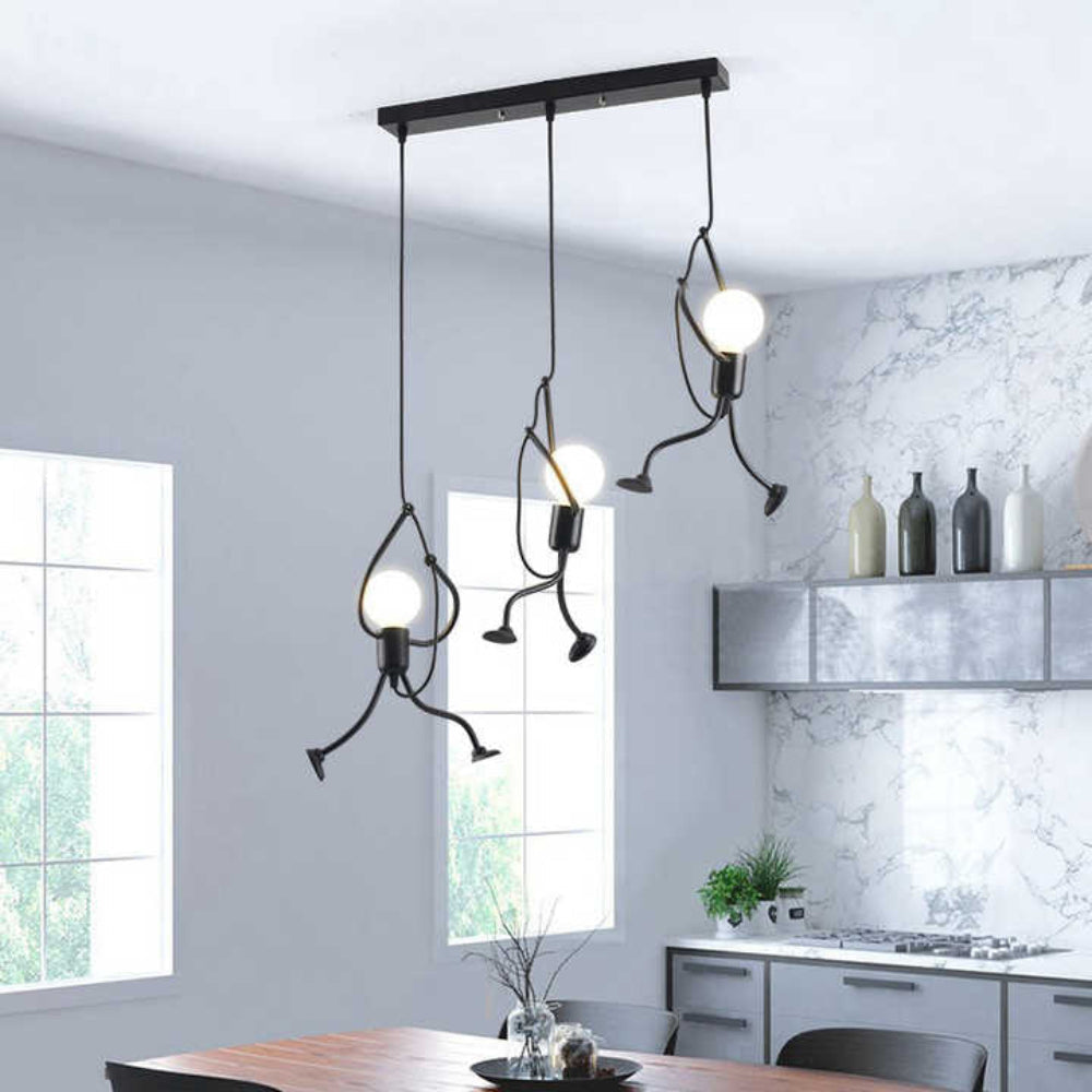 Fun Cartoon Adjustable Hanging Lamp