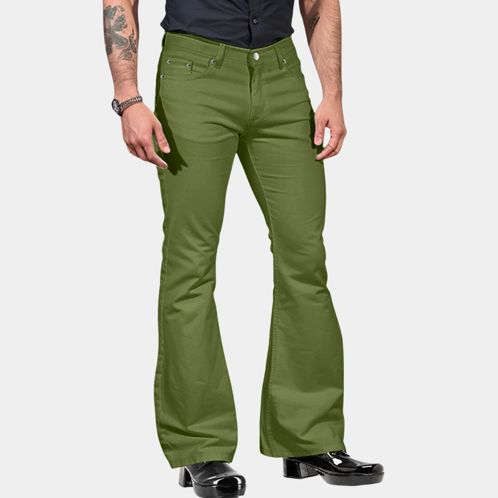 Classic Men's Wide Leg Pants - Luxicro