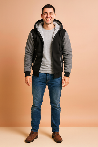 City Style Hoodie Coat - Luxicro
