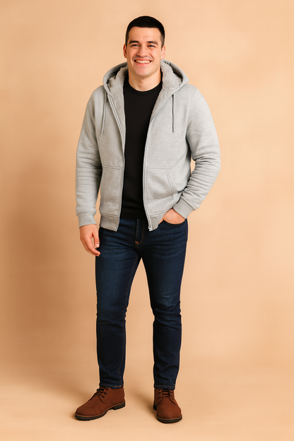 City Style Hoodie Coat