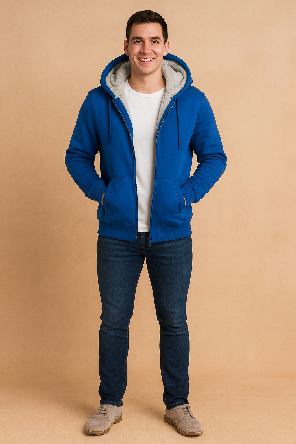 City Style Hoodie Coat