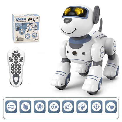 Fun Smart Robot Pet Dog for Kids with Voice Control - Luxicro