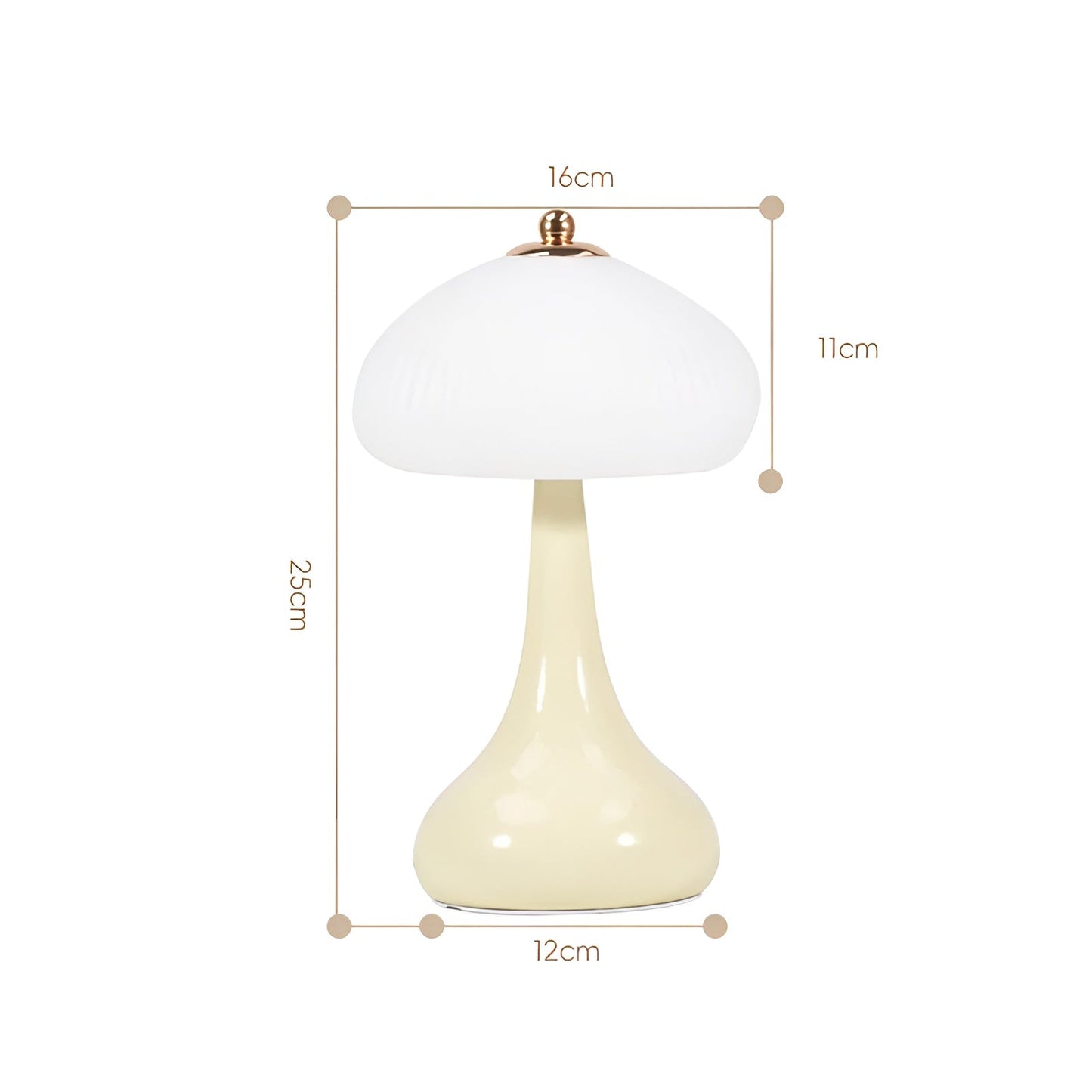 Traditional Dimmable Desk Lamp with LED Light