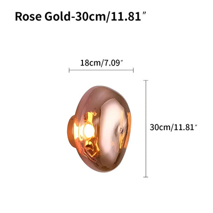 Warm Ambient Wall Light for Home