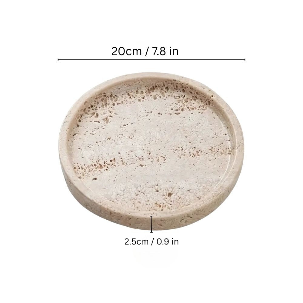Natural Marble Serving Tray