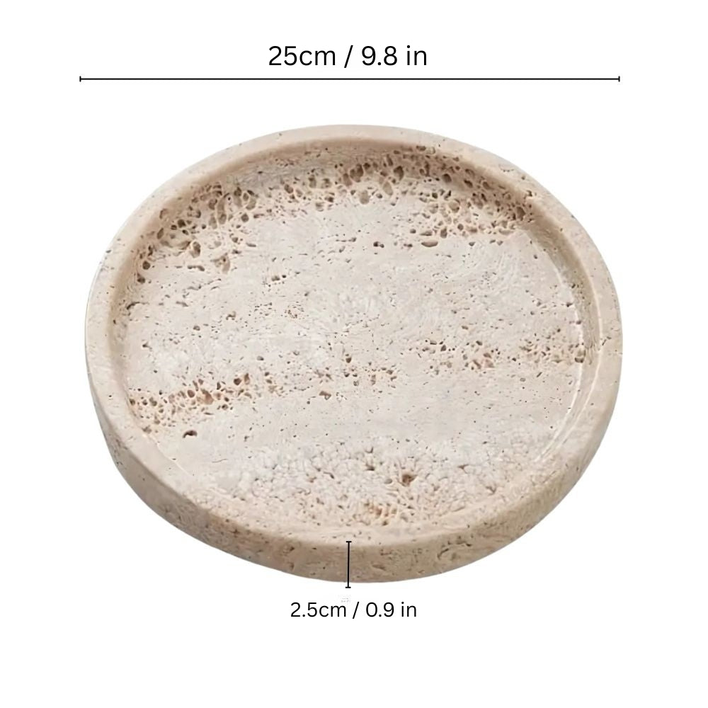 Natural Marble Serving Tray