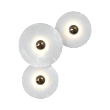 White LED Round Wall Light – Contemporary Flush Mount