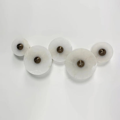 White LED Round Wall Light – Contemporary Flush Mount