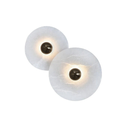 White LED Round Wall Light – Contemporary Flush Mount