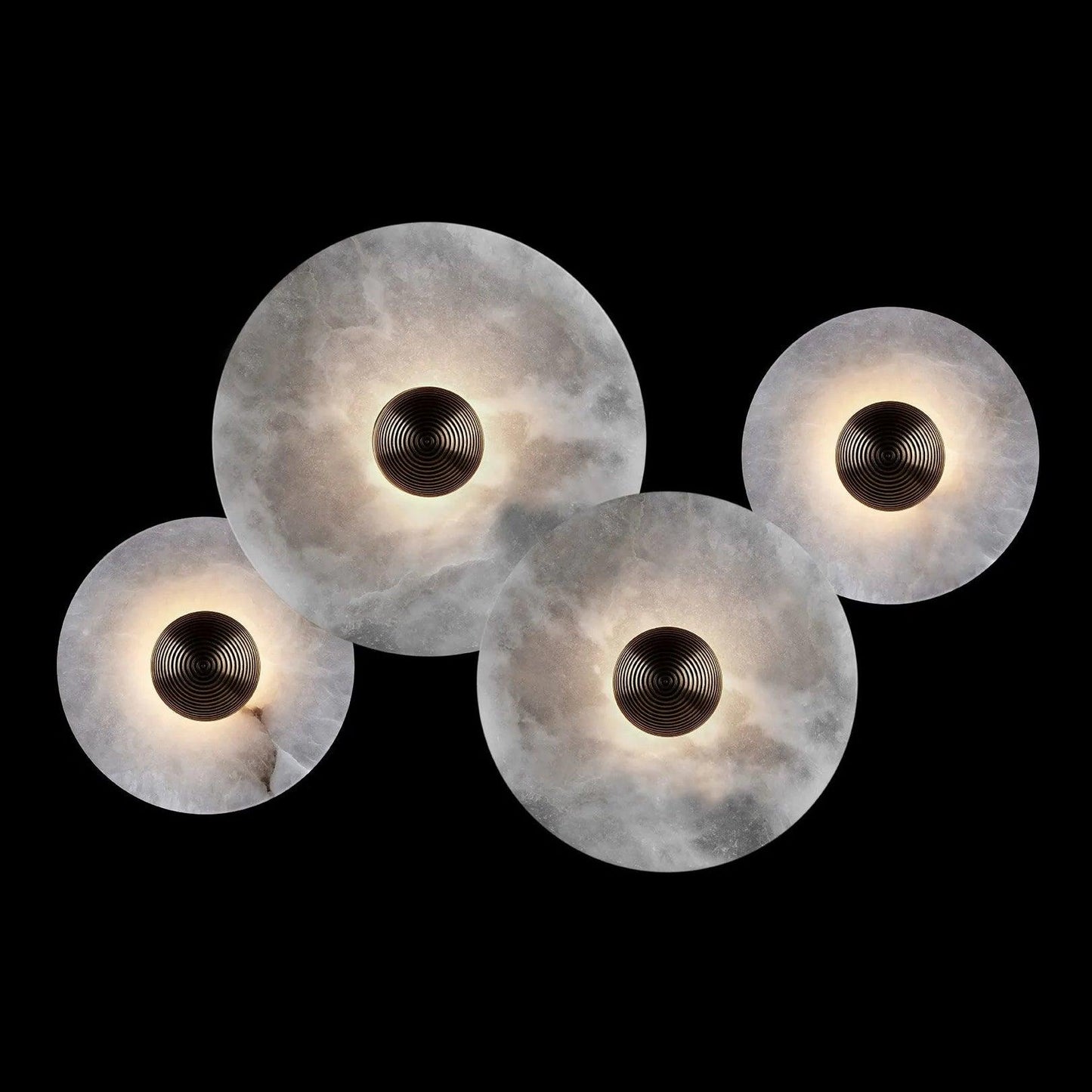 White LED Round Wall Light – Contemporary Flush Mount