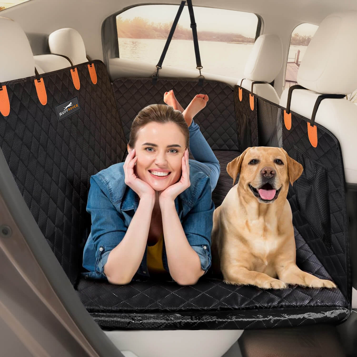 Foldable Dog Car Booster Seat - Luxicro