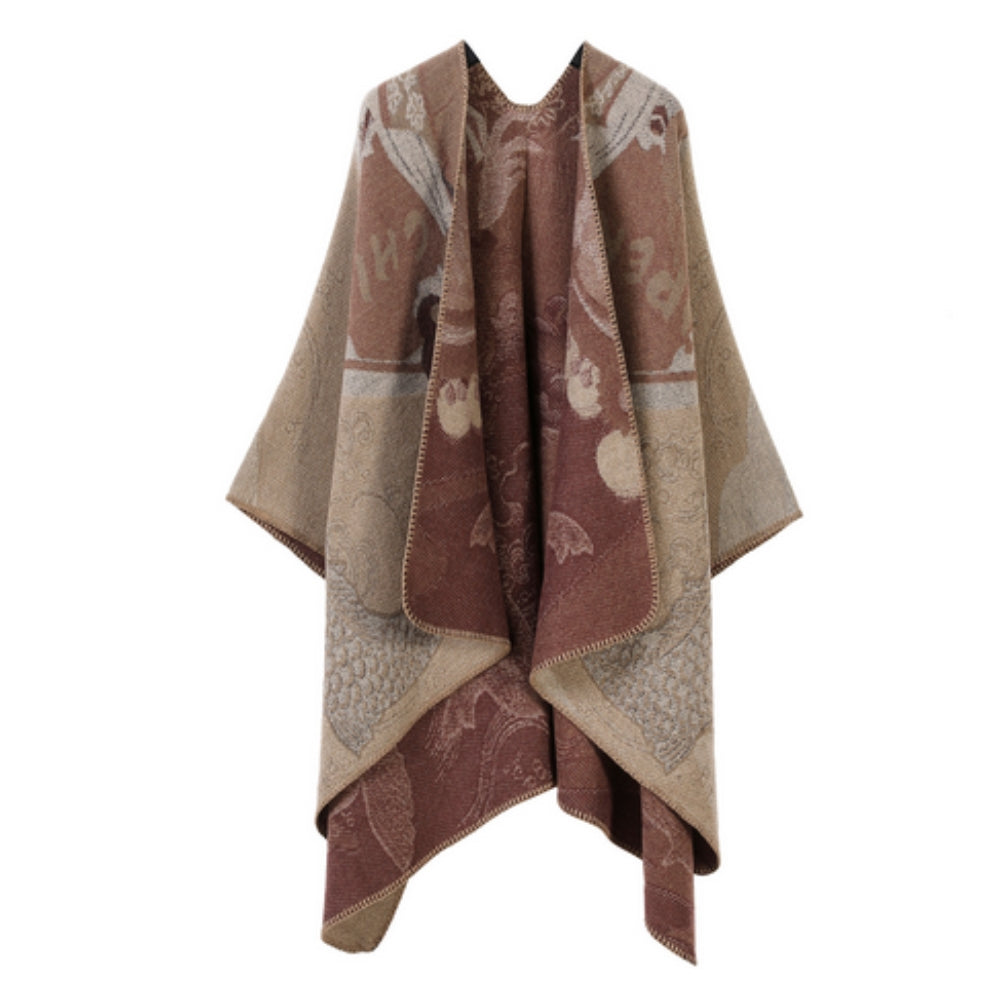 Waterproof Reversible Hooded Poncho