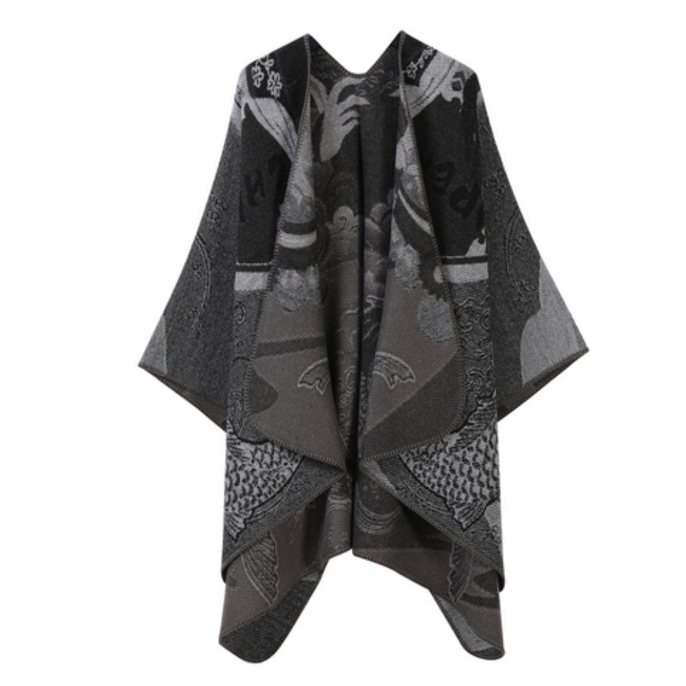 Waterproof Reversible Hooded Poncho