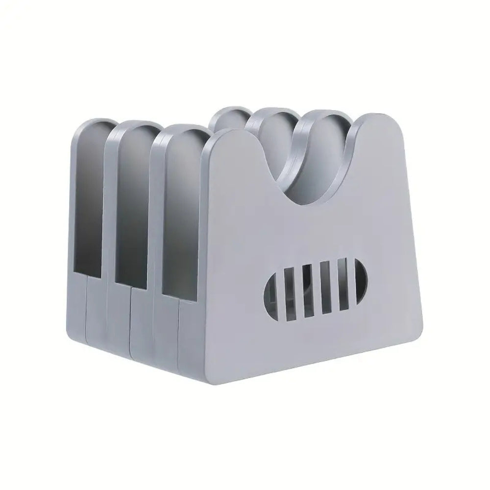 Kitchen Tool Holder and Lid Organizer Rack