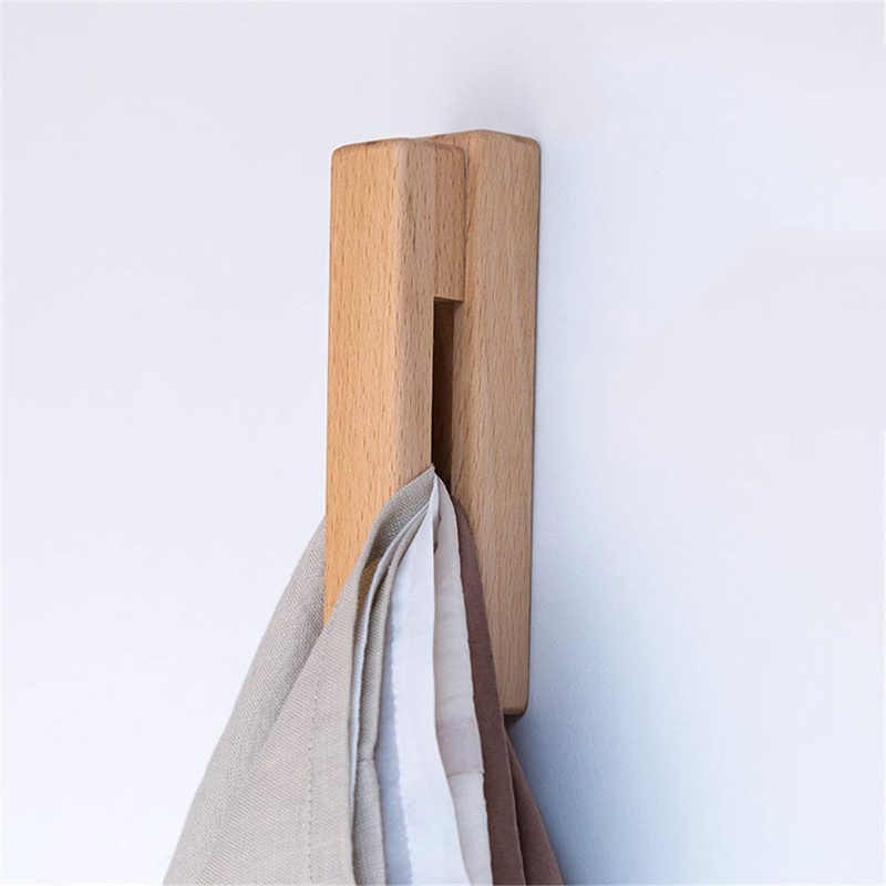Natural Wooden Bathroom Shelf