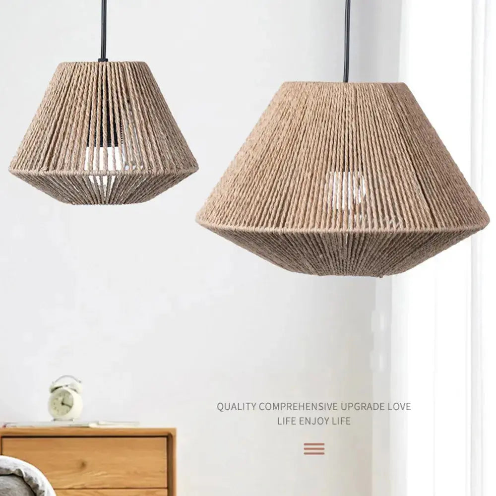 Rustic Wooden Pendant Lighting