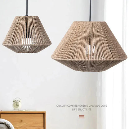 Rustic Wooden Pendant Lighting
