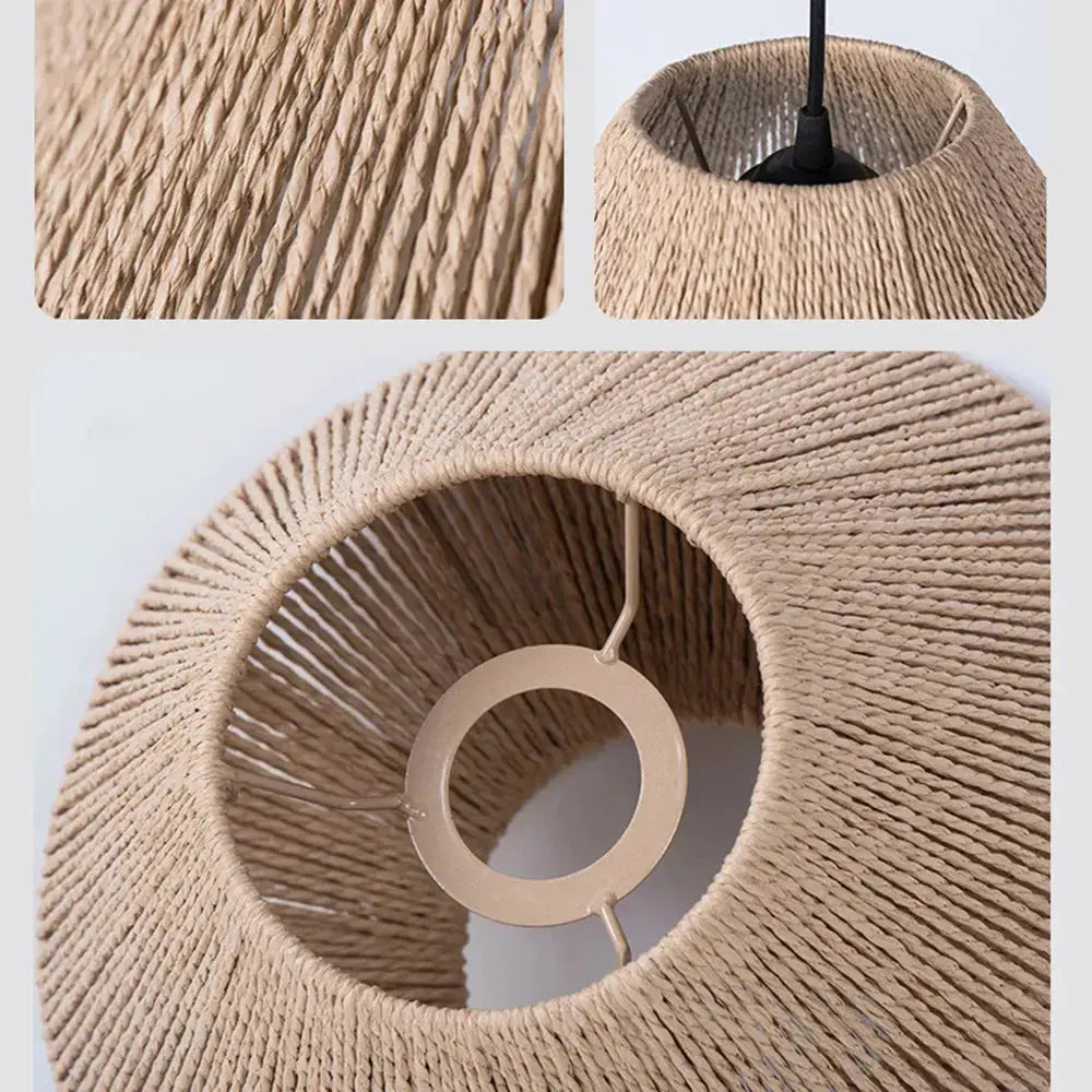 Rustic Wooden Pendant Lighting
