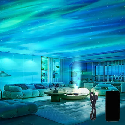 Cosmic Starry Night Light Projector with Sound