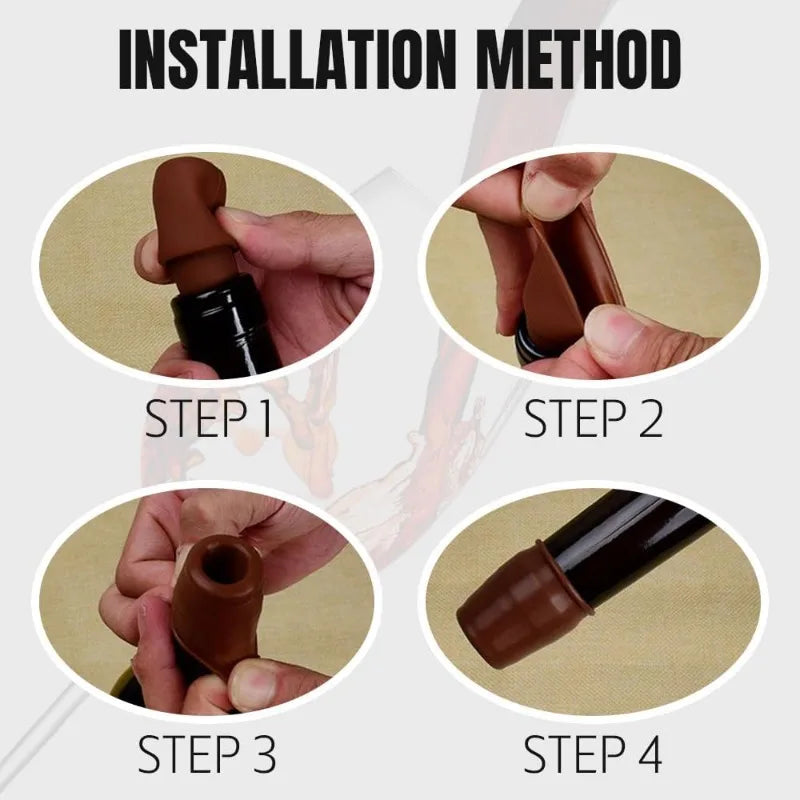 Premium Waterproof Wine Bottle Stoppers