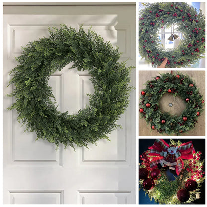 Artificial Greenery Wreath for Home Decor