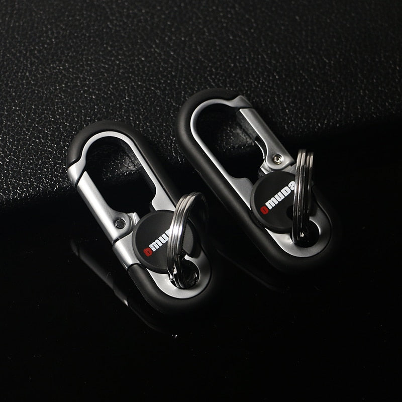 Durable Stainless Steel Keychain Ring Holder