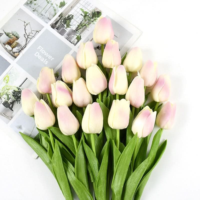 Beautiful Fake Tulip Flower Arrangement