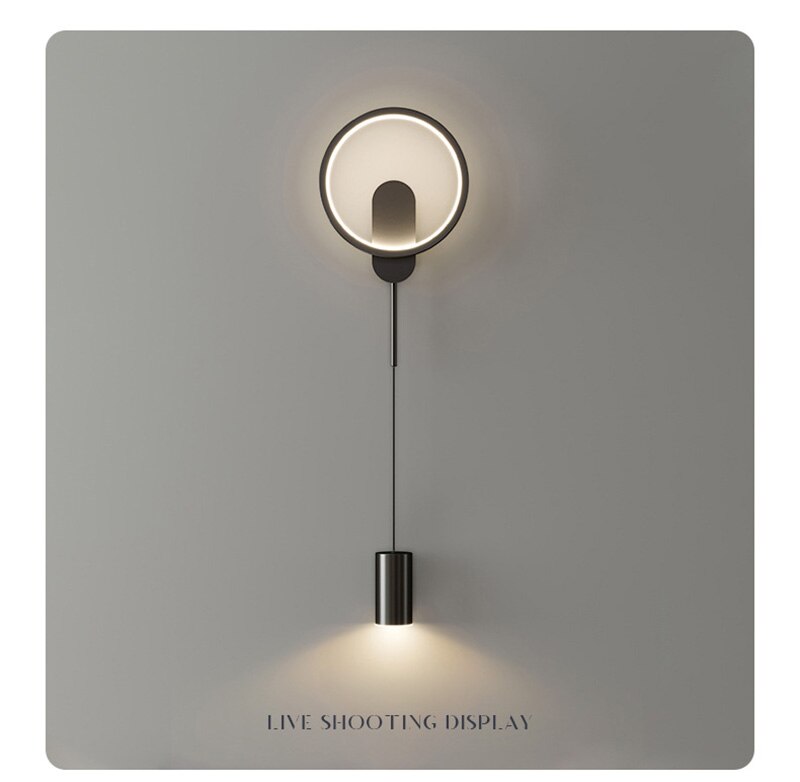 Contemporary LED Gold Sconce Wall Lamp 24W
