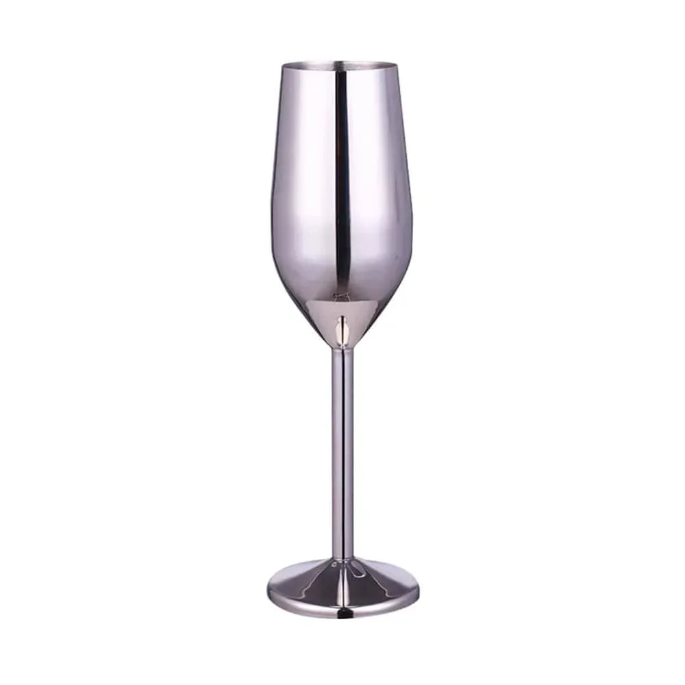 Premium Metal Wine Glass