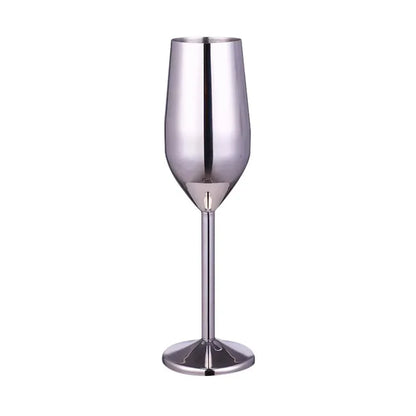 Premium Metal Wine Glass