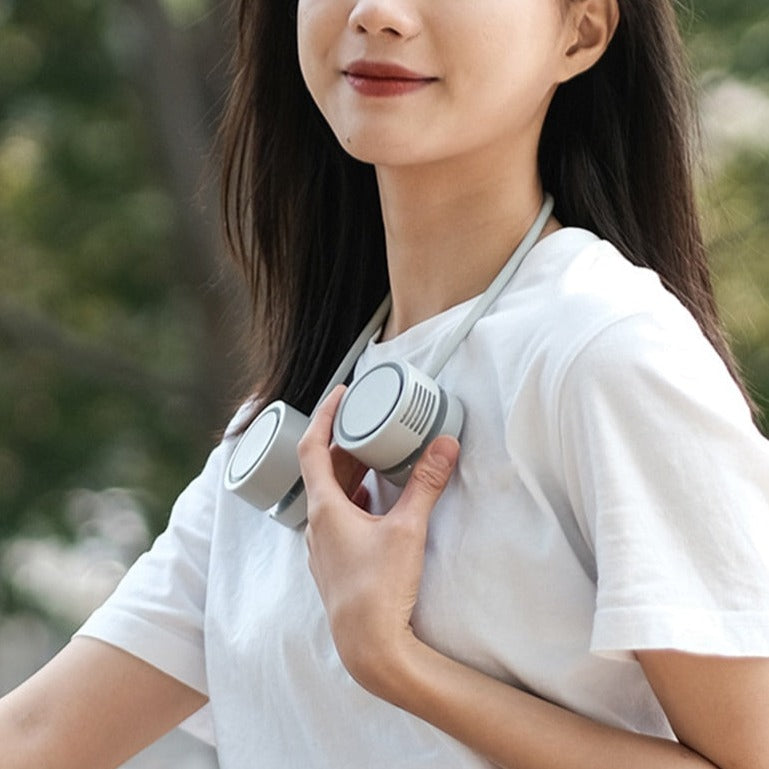 Compact Rechargeable Neck Cooling Fan