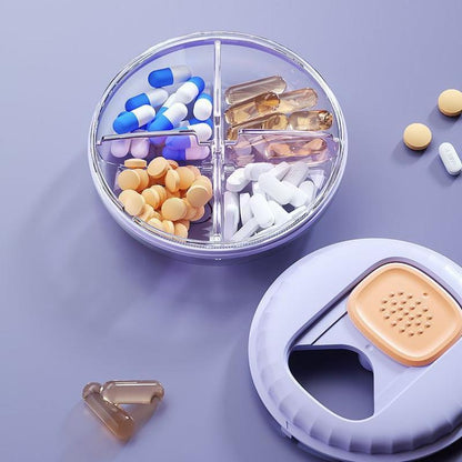 Small Travel Pill Organizer Case