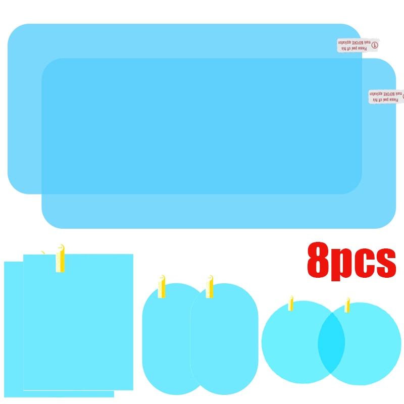 Transparent Rainproof Auto Window Cling Vinyl