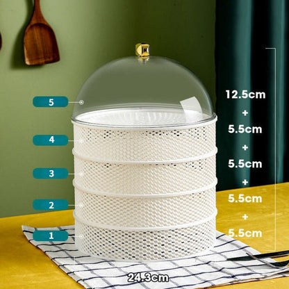Clear Adjustable Plastic Food Storage Lid